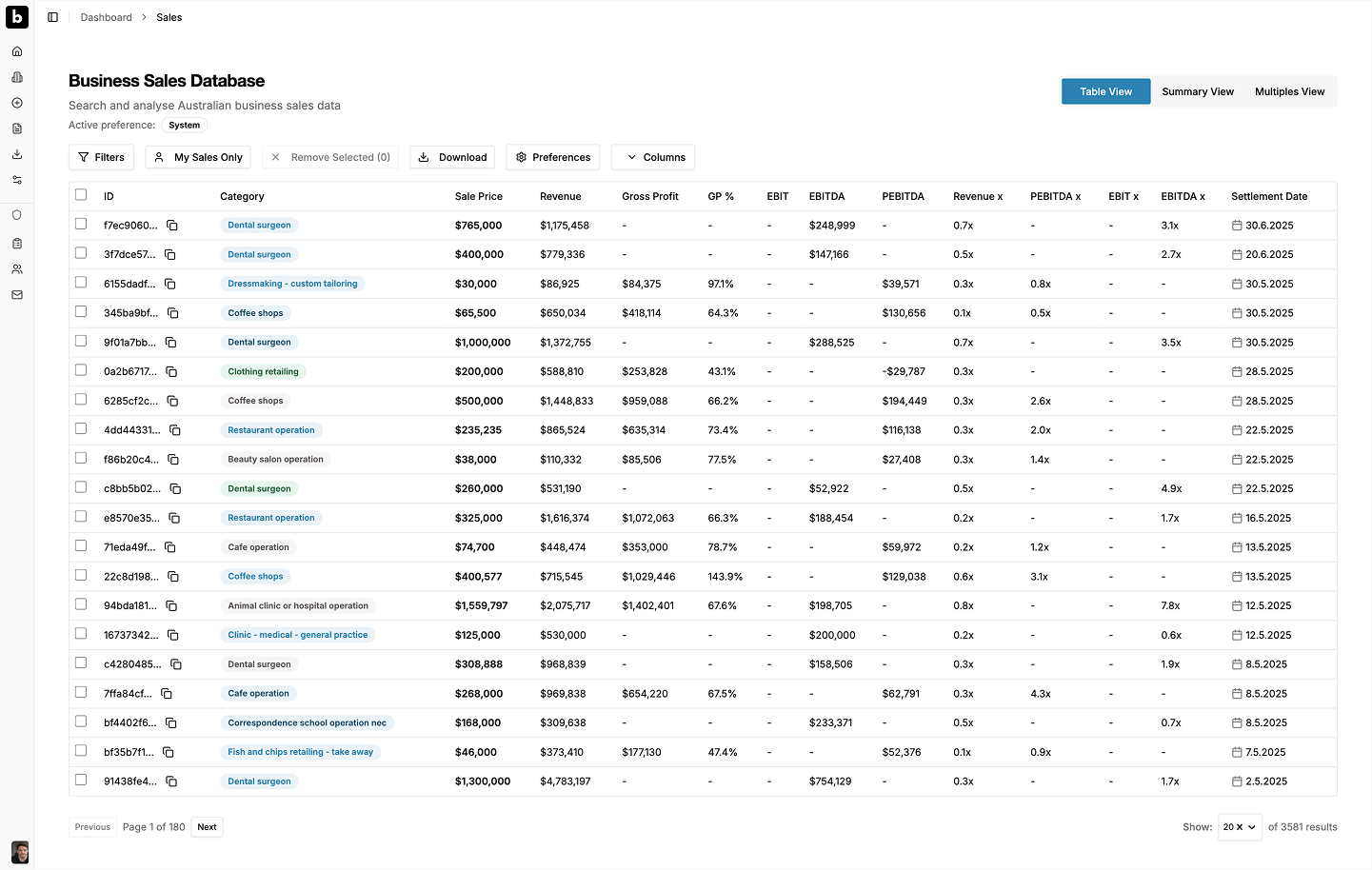 Bizstats Platform Preview
